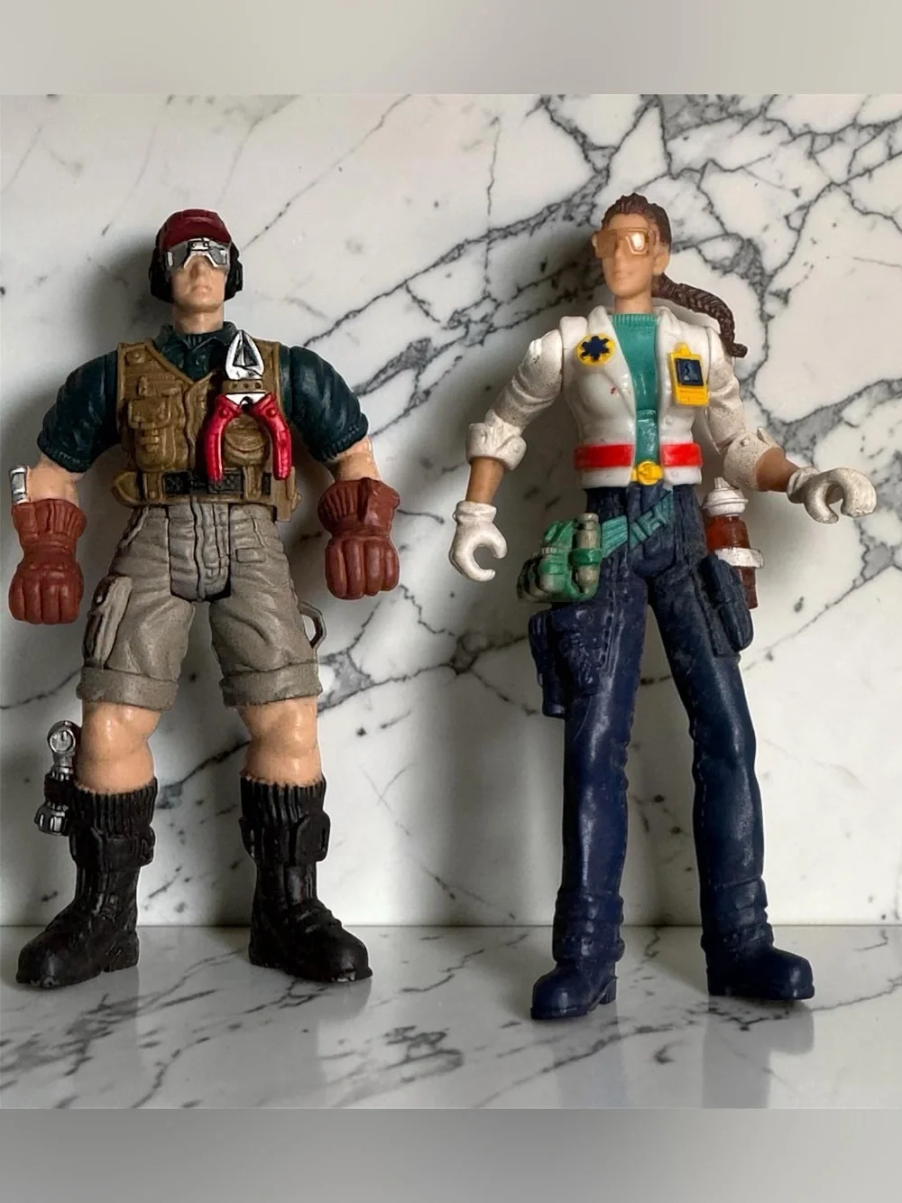 Vintage 2pc Chap Mei Paramedic/ vet & Dino Valley Safari